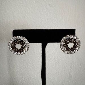 NWT Carla Bissi brand new gold plated earrings